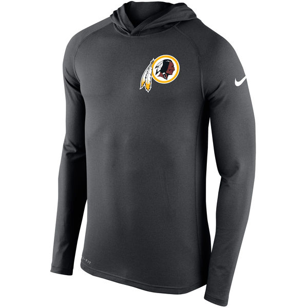 Men's Washington Redskins Nike Charcoal Stadium Touch Hooded Performance Long Sleeve T-Shirt,We sell and wholesale Men's Washington Redskins Nike Charcoal Stadium Touch Hooded Performance Long Sleeve T-Shirt on line form chian!